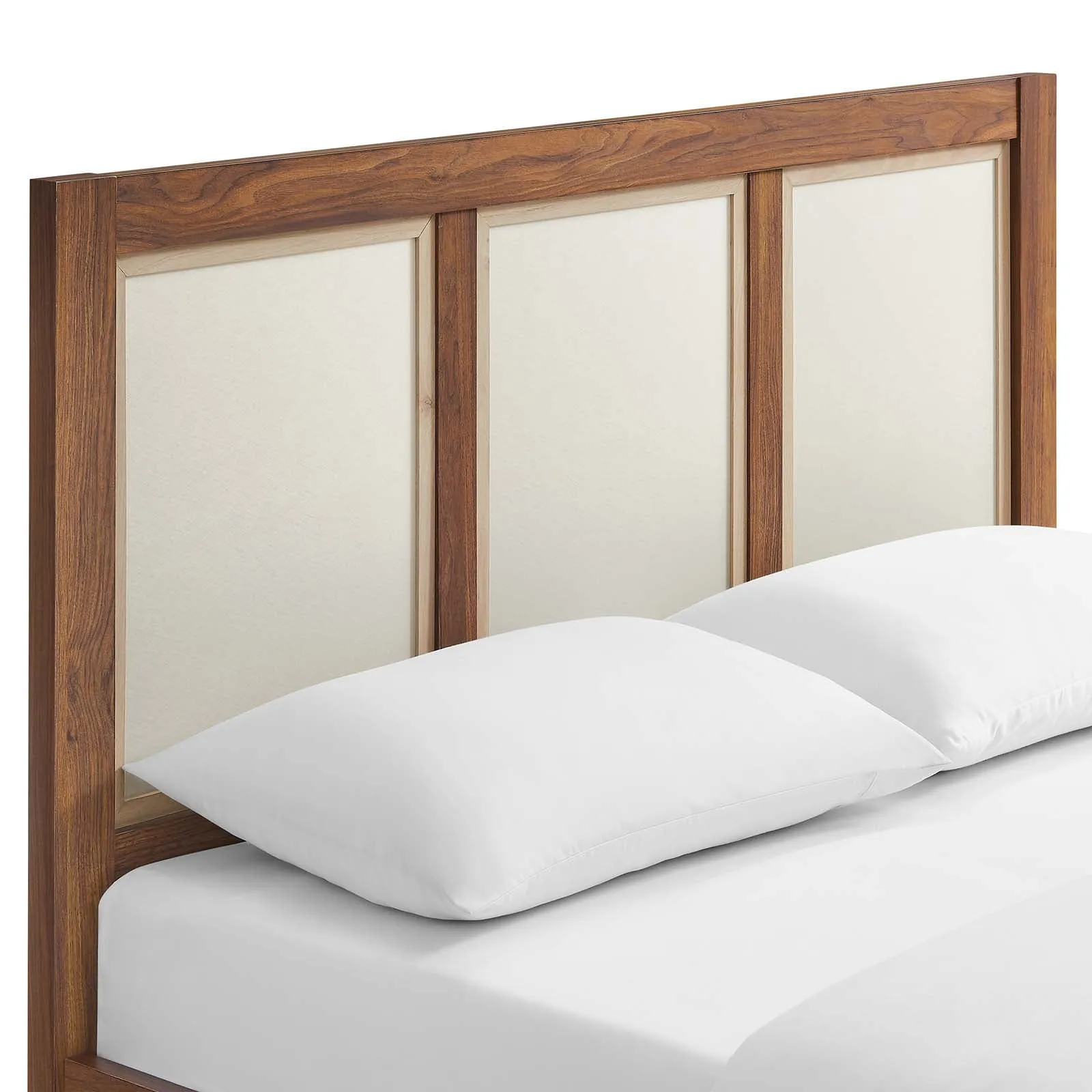 Capri Wood Grain Platform Bed by Modway