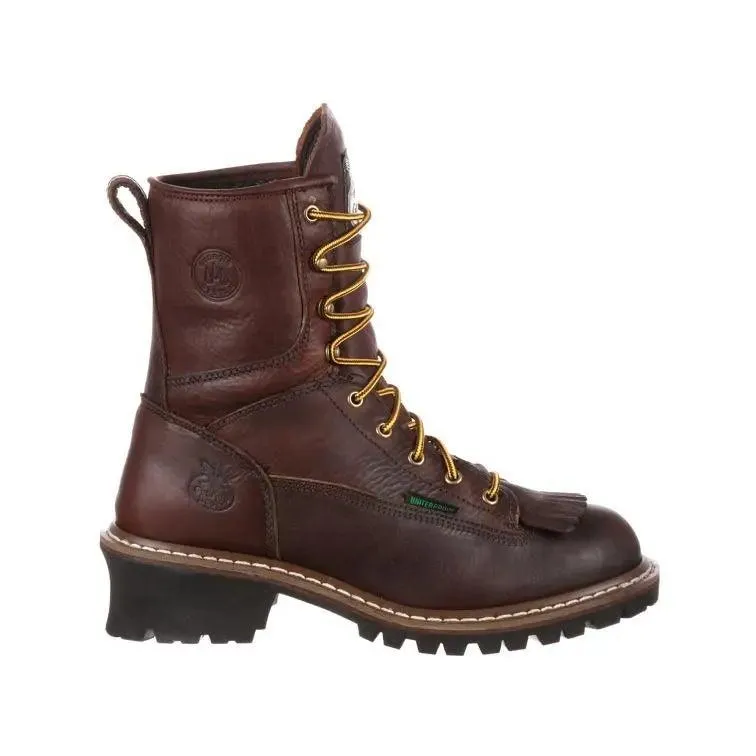 Georgia Boot  Steel Toe Waterproof  Logger  Work Boot G7313