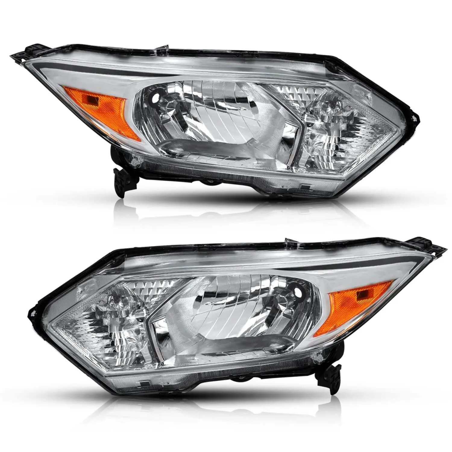 Headlight Assembly For 2016-2018 Honda HR-V Driver Side and Passenger Side