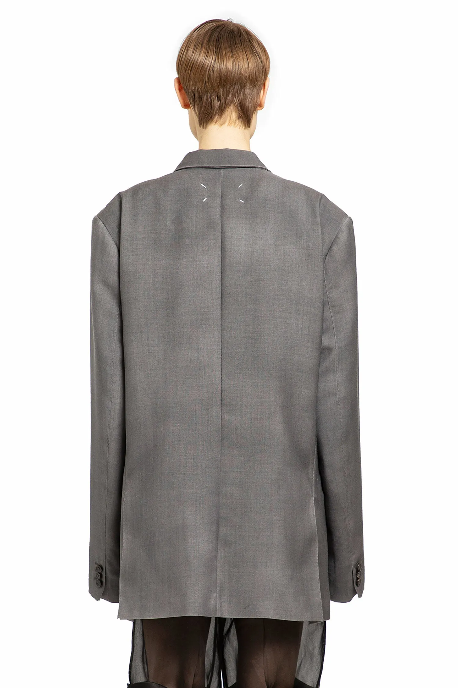 MAISON MARGIELA WOMAN GREY BLAZERS