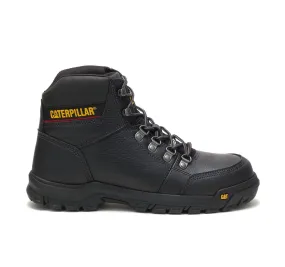 Outline Steel-Toe Work Boot Black