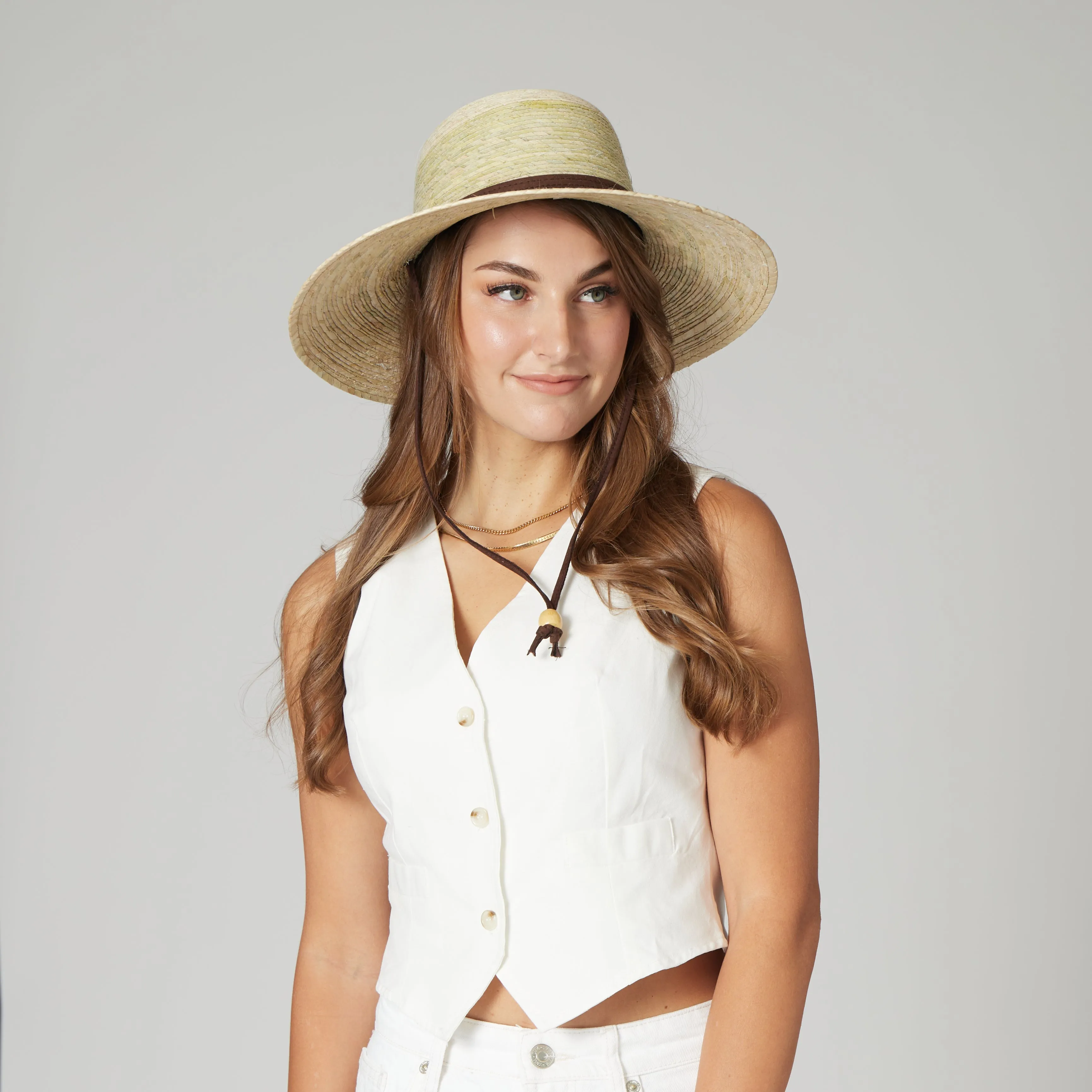 Women's Palm Braid Garden Hat